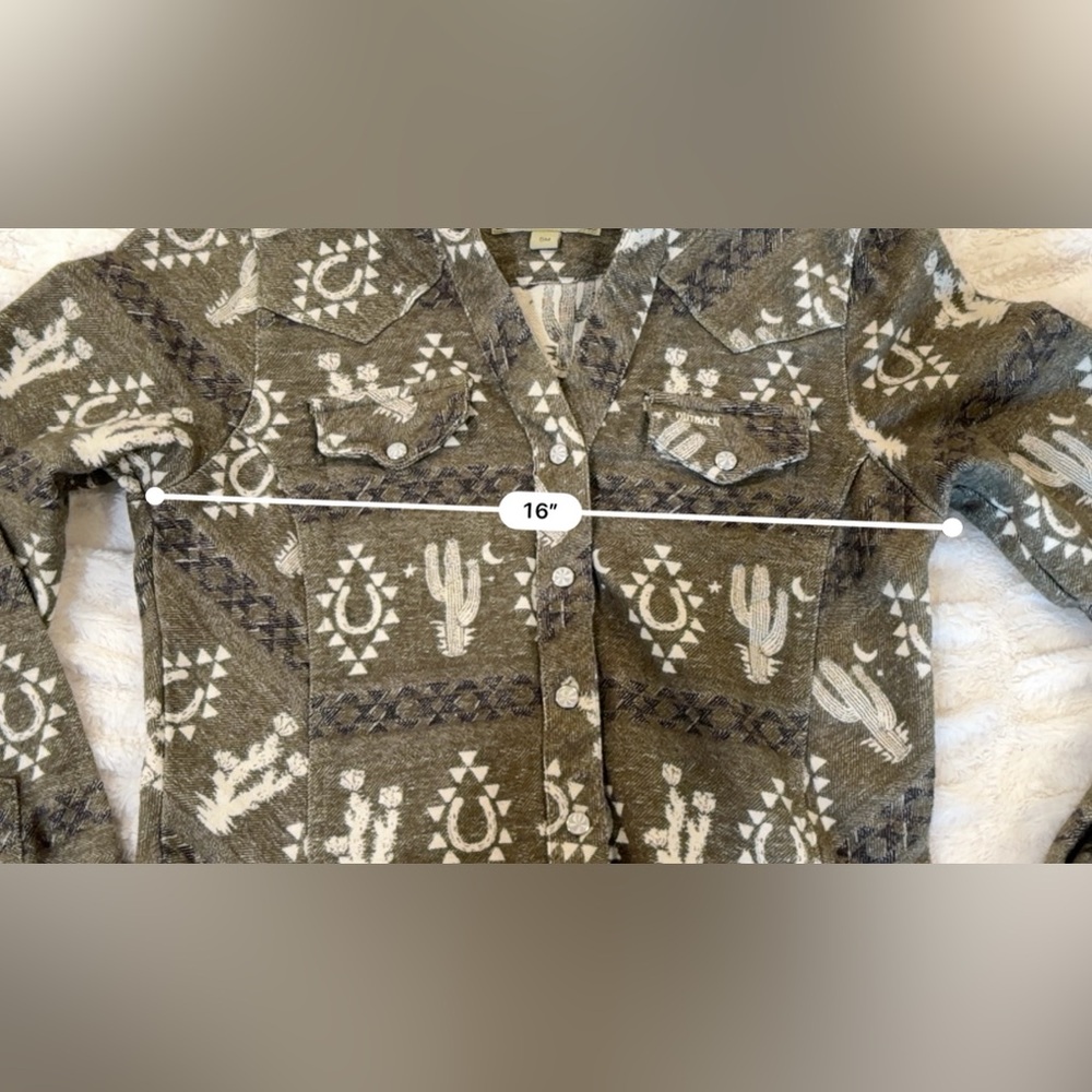 Outback Trading Company Women’s Fay Western Shirt Size S - Picture 6 of 10